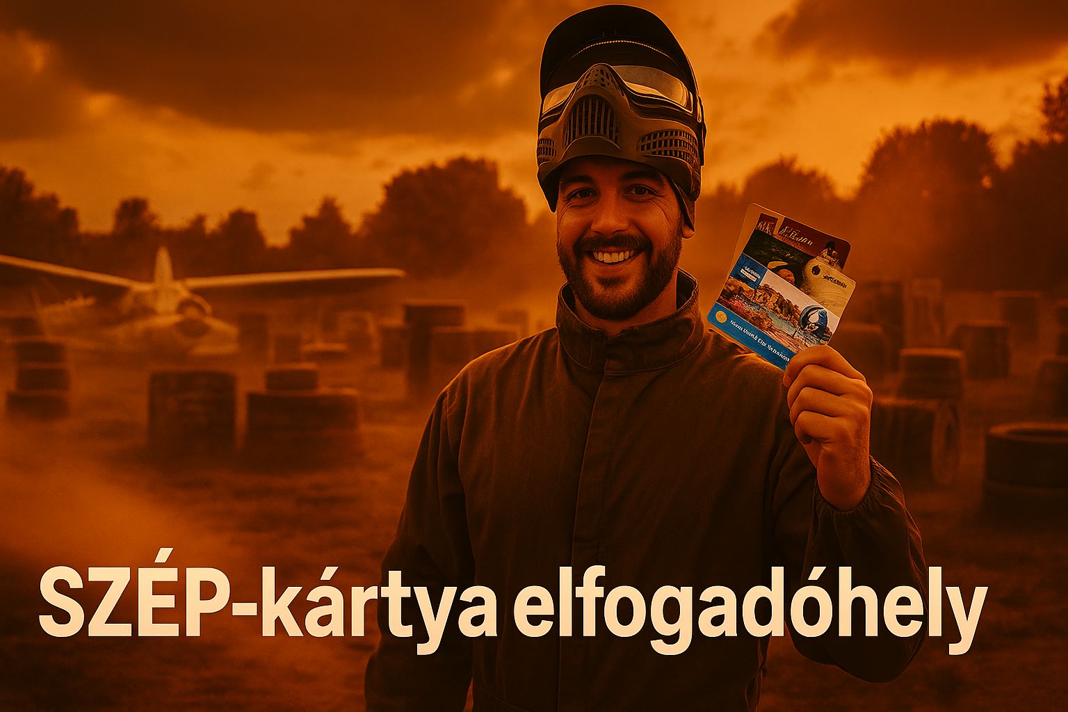 Szépkártya elfogadóhely a Patriots Paintball